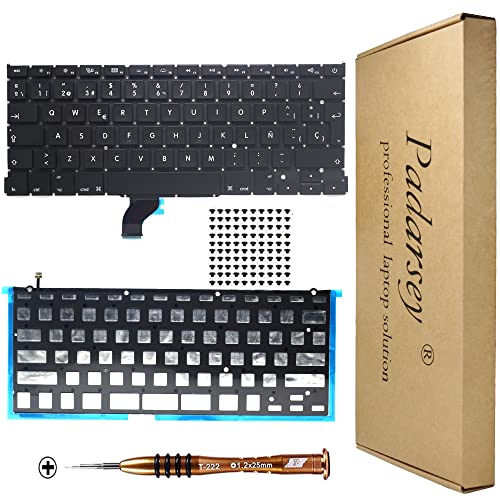 Clavier espagnol MacBook Pro A1502 avec 80 vis et tournevis