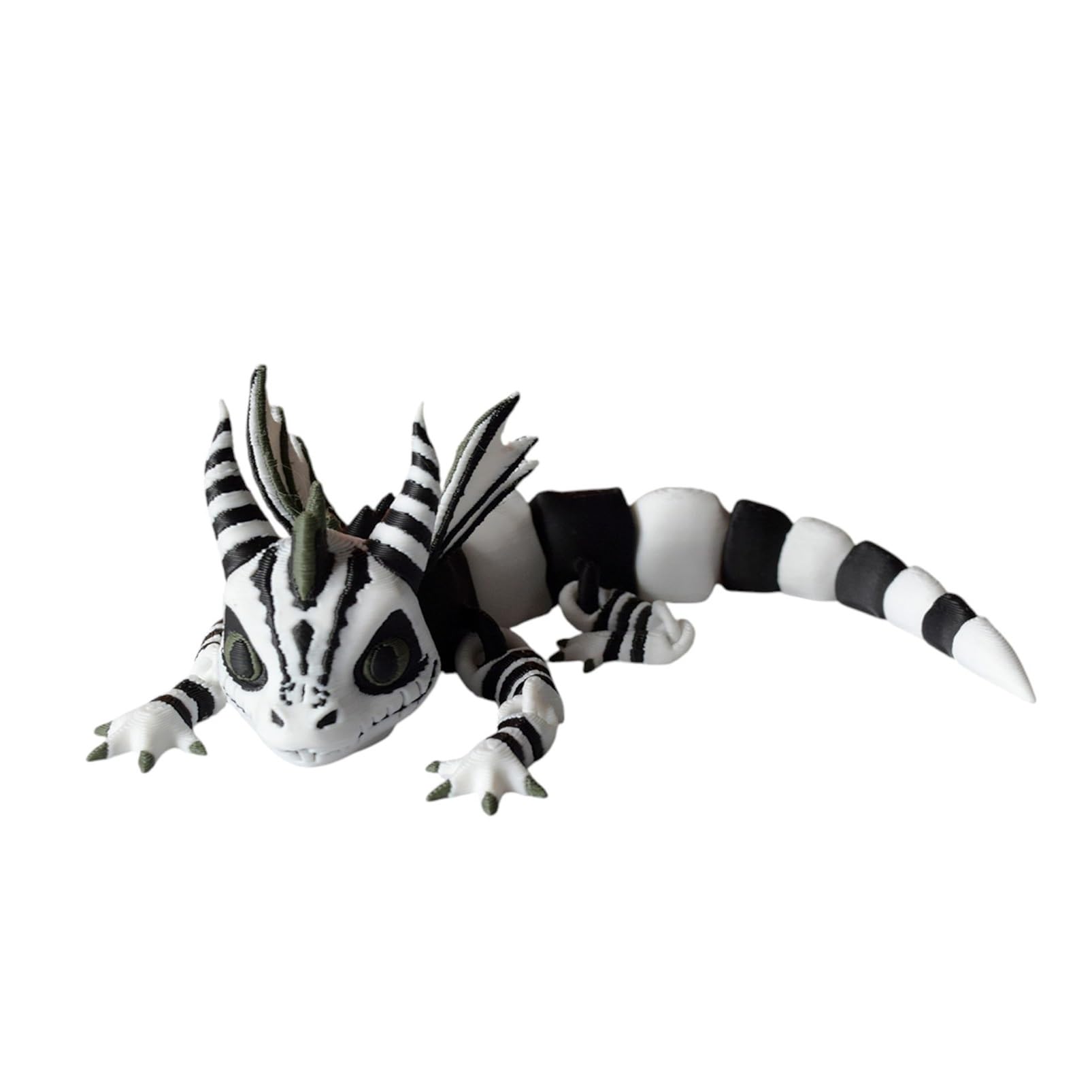 CASOME 3D Printed Articulated Dragon Figure, Poseable Desk Display Ornament