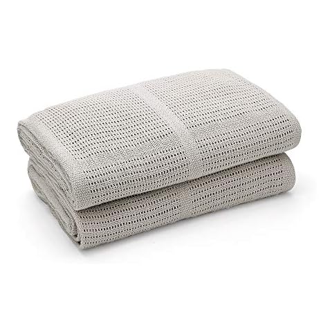Bloomsbury Mill Organic Cotton Cellular Baby Blankets Cover