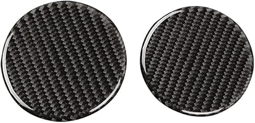 Miniatura 29 de Calcomanía de fibra de carbono para perilla de ventilación de aire acondicionado, cubierta interior para Chevrolet Camaro 2016 2017 2018 2019 2020