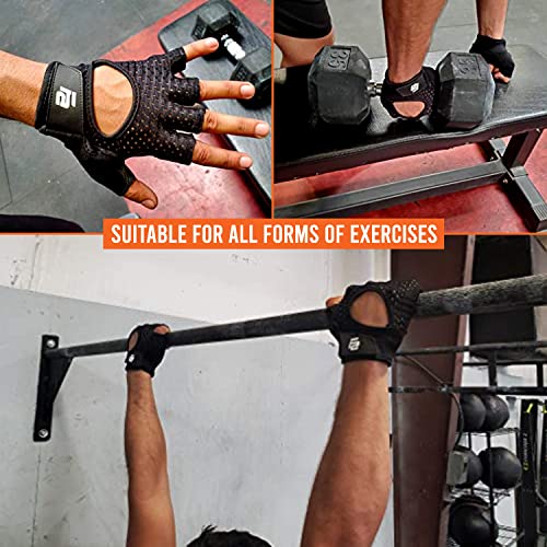 Fit Active Sports New Improved 2.0 Ventilated Weight Lifting Workout Gloves With Adjustable Wrist Wraps For Gym Exercise, Weightlifting, Pull Ups - Enhanced Palm For Maximum Grip (Xs, No Wristwrap) #TOP7