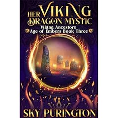 Her Viking Dragon Mystic Audiolibro Por Sky Purington arte de portada