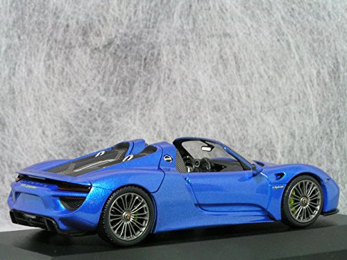 Amazon | 1/43 ポルシェ 〓 918 スパイダー/ブルー メタリック