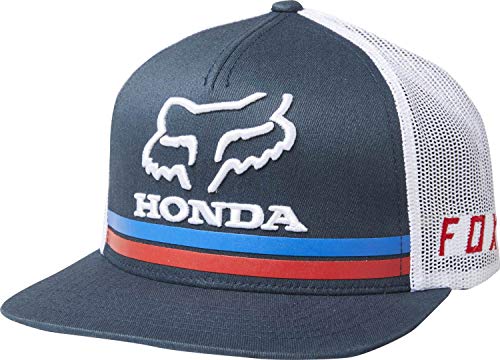 Fox Racing Men's Fox Honda Snapback Adjustable Hats,One Size,Navy