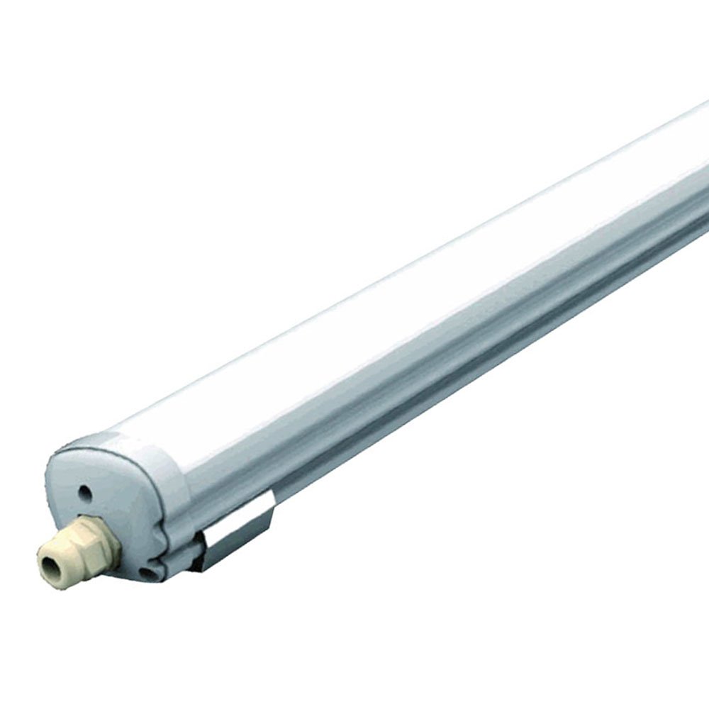 V-TAC SKU.6287 Etanche LED 150cm 48W IP65 VT-1574, Plastique,et Autre materiaux, Blanc, Hauteur x Largeur x Profondeur :1500 mm x 86 mm x 72 mm