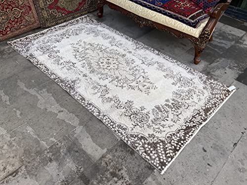 Turkey Rug, Vintage Decor Rug, Organic Wool Turkish Rug, Bedroom Decor Area Rug, Large Size Carpet, Free Express Shipping #TOP1