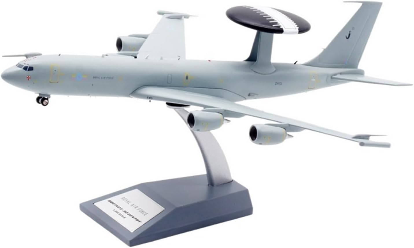 Miniature Scale 1 200 for British E-3D Early Warning Aircraft Model Alloy Die-cast Military Flying Toy Game Kits