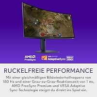 Alienware 34 Gaming Monitor - AW3425DWM, WQHD (3440x1440), 180Hz, VA, 1ms – Ansicht 2