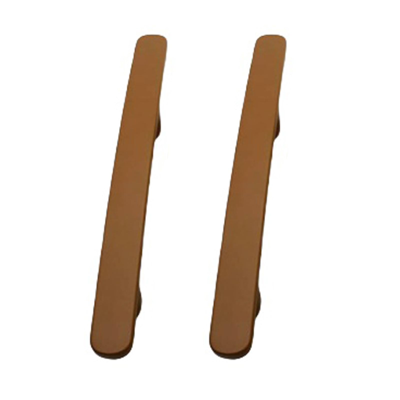 Dswzlqdxb Brown 2Pcs Cabinet Handles Colourful Kitchen Door Handles Zinc Alloy Profiles Drawer Pulls Wardrobe Children's Room Knobs Cupboard Door Levers (Hole Distance 96Mm,)