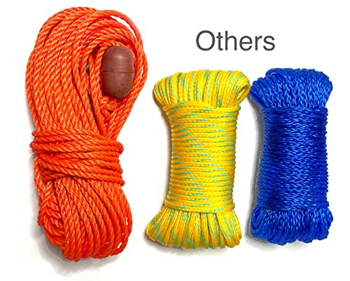 Airfly 4 Arm Harness For Crab Trap With 304 Stainless Steel Hooks And Buoy Float, Combo (Rope) #TOP4