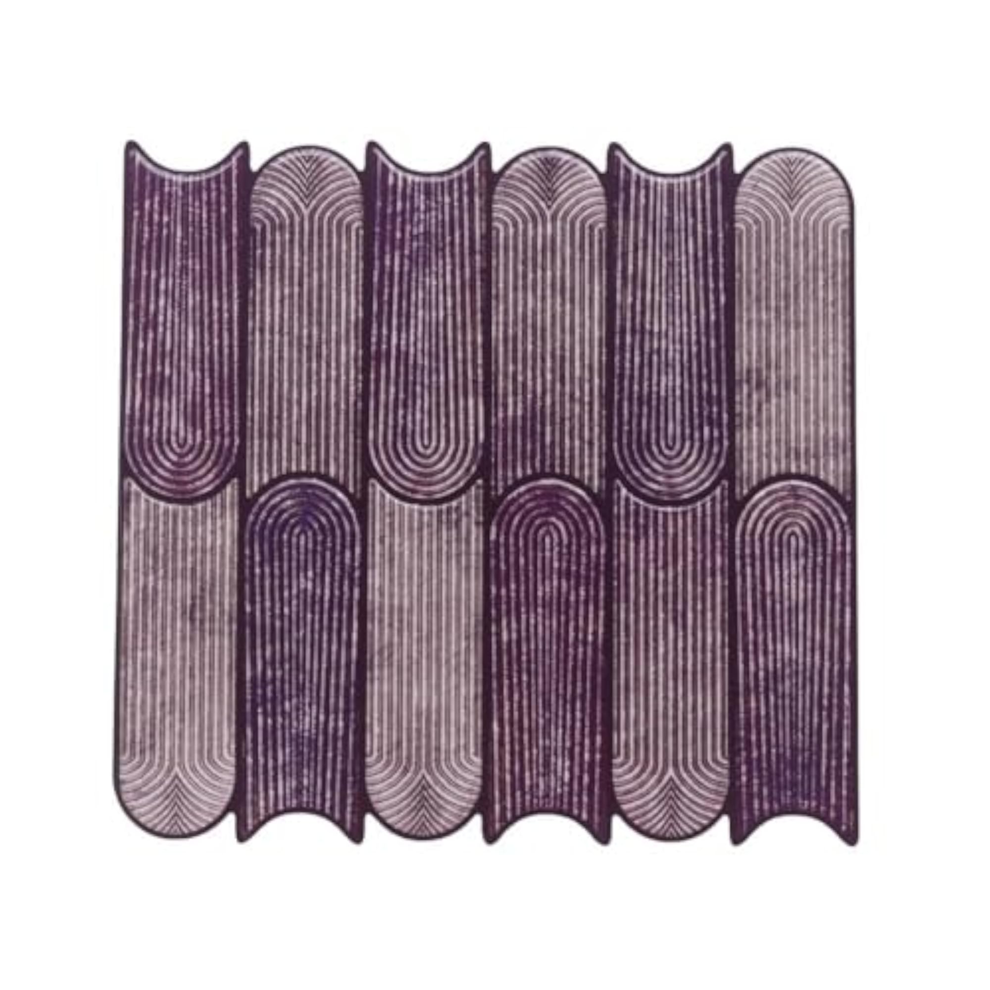 3D Teal & Purple Peel & Stick Tiles, Easy DIY Backsplash