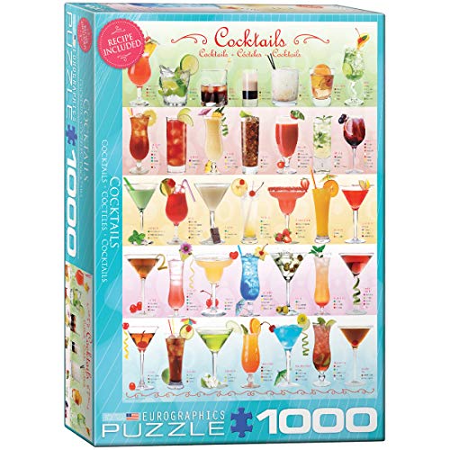 EuroGraphics Cocktails Puzzle 1000-Piece 6000-0588