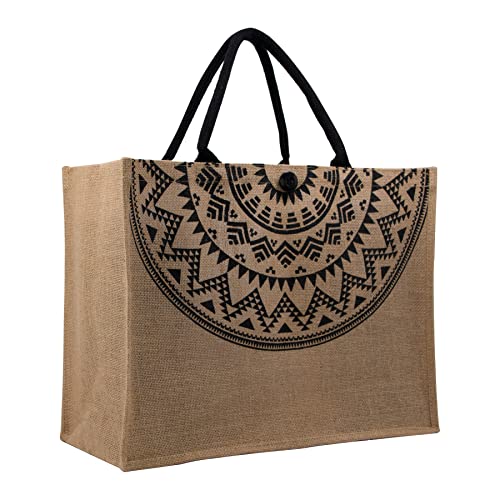 Image of Hibala Woven Large Beach Bag Straw Beach Tote Handmade Weaving Shoulder Tassel Bag Handbag