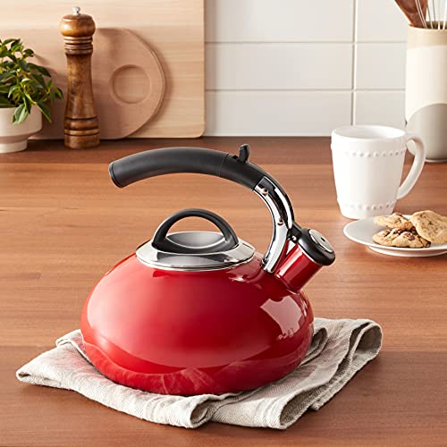 Cuisinart Prodigy Red Stainless Steel Kettle #TOP16