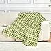 FY FIBER HOUSE Checkered Flannel Fleece Throw Blanket King Size Soft Cozy Checkerboard Grid Print Chessboard Pattern Blankets for Bed Couch Sofa, 90
