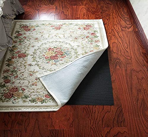 Huiduo Rug Pads Rug Gripper Anti Slip Pad For Mat Any Hard Surface Floors Carpet Pads Skid For Area Rug Kitchen Bedroom Livingroom Car Trunk Orange 1.6X6.6Ft #TOP1