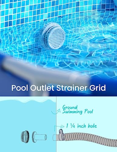 Yizemay Pool Outlet Strainer Pool Plug Stopper - Image 4