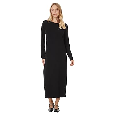 Eileen Fisher Plus Size Full Length Oval Dress Women