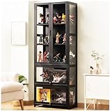 [CADEAU SURPRENANT] - Pour ceux qui aiment collectionner, c'est un très bon cadeau. Cette vitrine convient aux collectionneurs de tous âges. Plus important encore, ce présentoir à figurines peut mettre en valeur la beauté des objets de collection et les rendre plus attrayants. Le premier et le meilleur choix pour les collectionneurs.