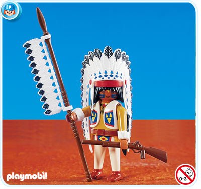PLAYMOBIL 7660 - Indianerhäuptling (Folienverpackung)
