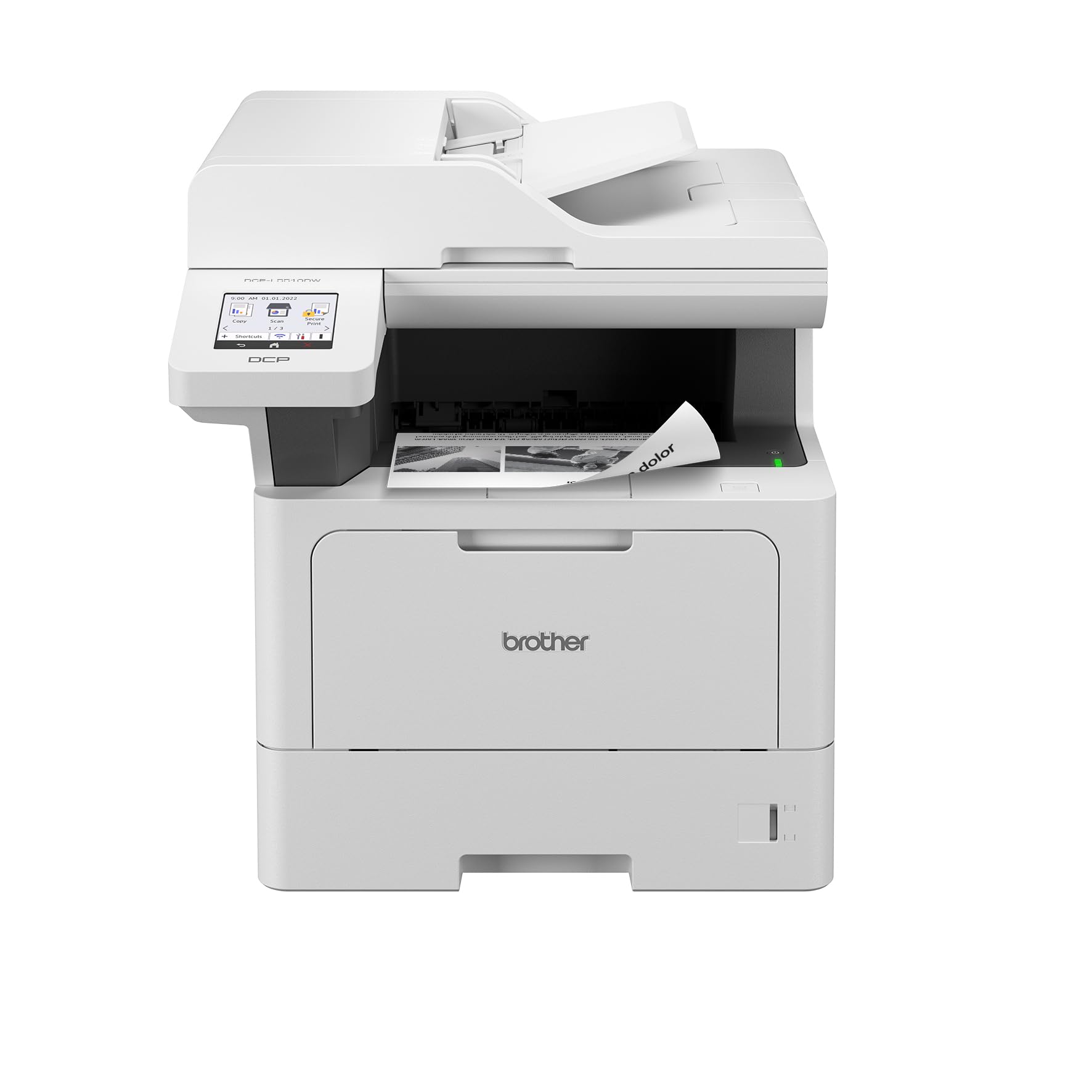 Brother DCPL5510DW, Impresora multifunción láser Monocromo 3 en 1, de Uso Profesional, con impresión a Doble Cara y Red Cableada/inalámbrica, The Nordic Swan Ecolabel The Nordic Swan Ecolabel Blue Angel