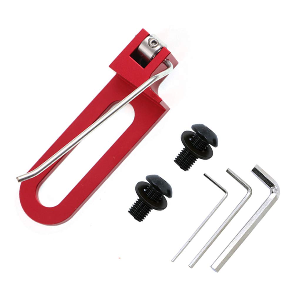 SHARROW Tiro con L'Arco Magnetico Riposo di Freccia Cuscino Stantuffo Freccia Pressione Usato Sull Arco Ricurvo (Rosso