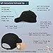 Soft Vintage Distressed Hat Baseball Cap Custom Personalized Text Cotton Dad Hats for Men & Women Buckle Closure Black Worn Hat