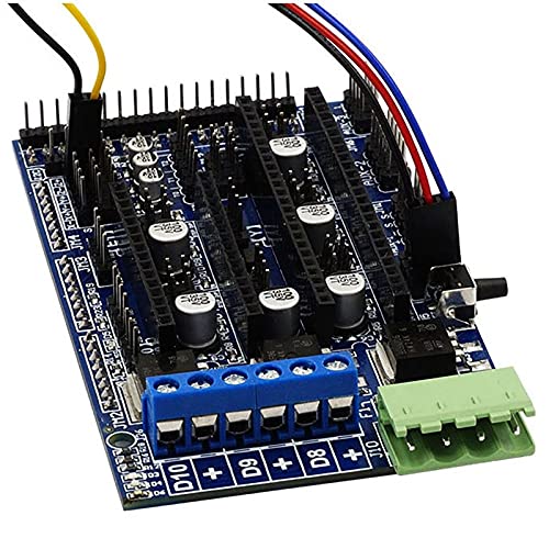 Lysee 3D Printer Parts & Accessories - Suitable for 3D Printer Accessories Ramps1.5+3D Press Sensor Automatic Leveling Sensor Set - (Color: Picture Color)