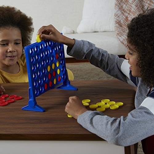 Hasbro Gaming Connect 4 Classic Grid,4 in a Row Game,Strategy Board Games for Kids,2 Player .for Family and Kids,Ages 6 and Up - View 7