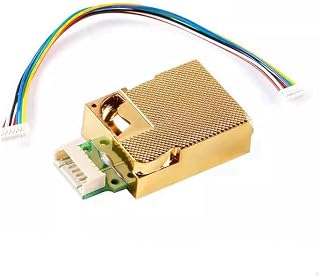 MH-Z19C CO2 Sensor Module Indoor Air Quality CO2 Detection 400-5000ppm Air Quality Monitoring High Sensitivity Low Power Consumption (with Terminal)