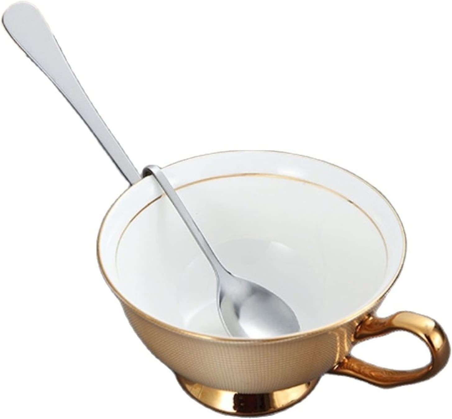 Coffee Scoops 1pc Stainless Steel Coffee Spoon Creative Hang On Teaspoon Dessert Stirring Grains Milk Tea Scoop Wedding Gifts Tableware