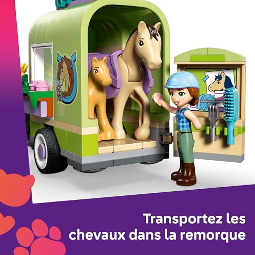 LEGO® Friends 42695 La remorque du cheval et du poulain - vue 5