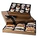 Barnett's Chocolate Cookies & Biscotti Gift Basket Tower, Unique Holiday Gourmet Cookie Gifts, Christmas Food Idea For Him Her Corporate Men Women Families Thanksgiving Valentines Fathers Mothers Day