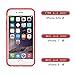 UrSpeedtekLive Slim Series iPhone SE 2022/iPhone SE 2020 Case, iPhone 7/8 Case, Liquid Silicone Gel Rubber Shockproof Cover Case with Soft Microfiber Lining Full Body Protection for iPhone 7/8, Red