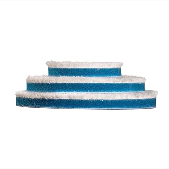 Coarse D-A Microfiber Extreme Cut Pad Blue 160mm, Single Pad