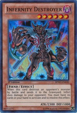 YU-GI-OH! - Infernity Destroyer (BPW2-EN030) - Battle Pack 2: War of The Giants - Round 2-1st Edition - Super Rare