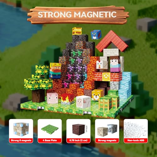 50% Off 150 PCS Magnetic Blocks STEM Toy Set - Image 6
