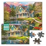 500 Teile Puzzle Erwachsene Landschaft 500 Teile Puzzle Landschaft Puzzles 500-Teile Landschaften 500-Teile Puzzles Erwachsene Schwierig Lernspiele – Deko-Puzzle für Teenager und Senioren