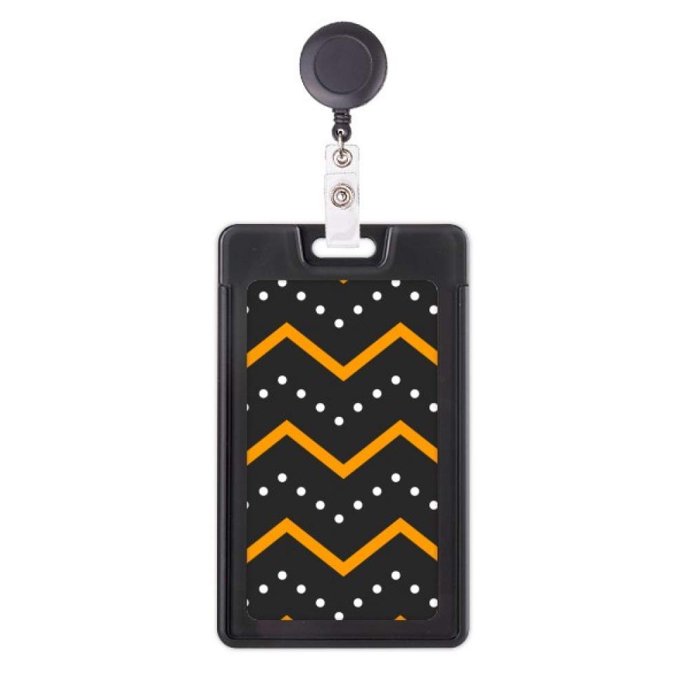 Funda retráctil para tarjetas de Halloween Wave Happy Fear, ideal para llevar tu pase al trabajo 5