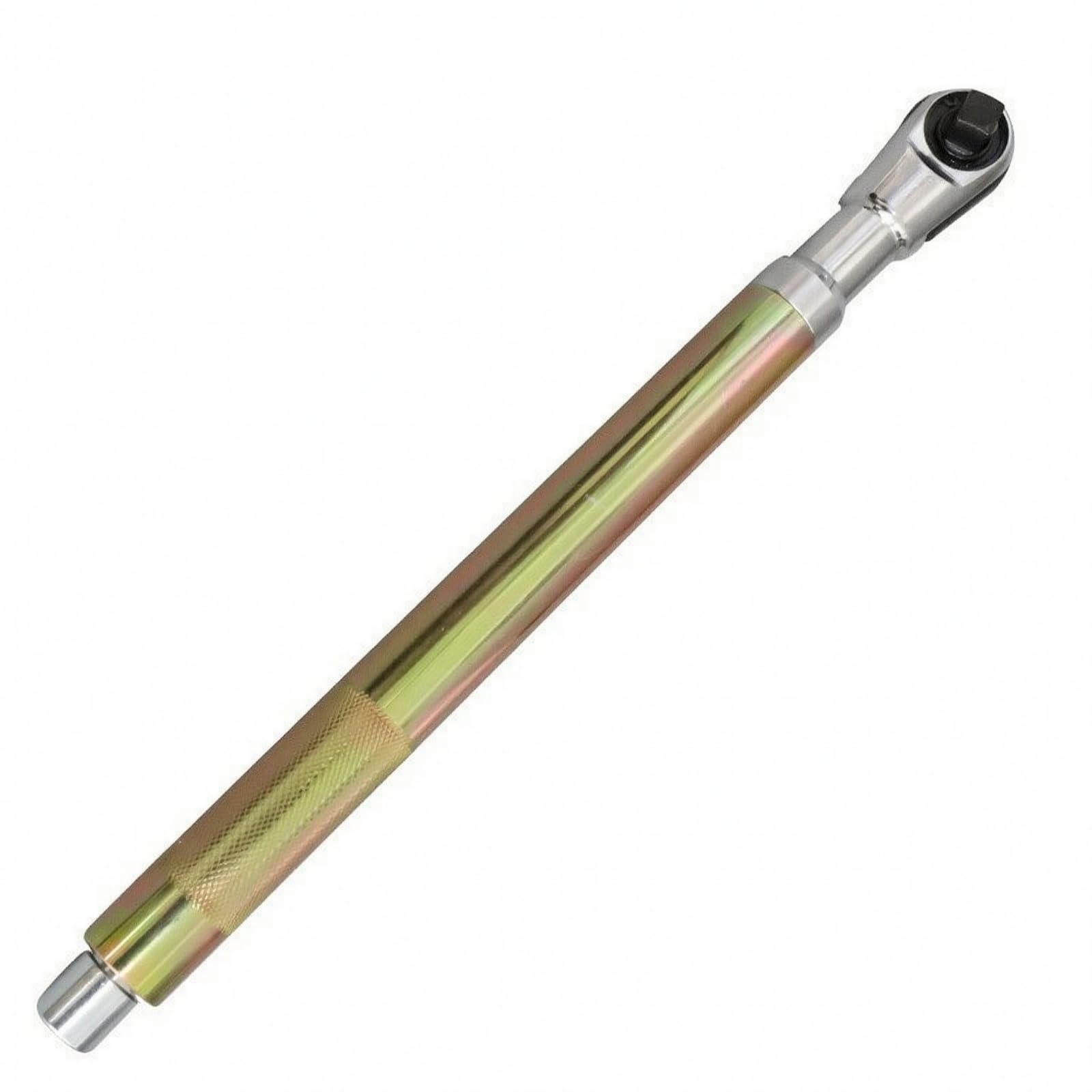 Llave Carraca Antislizante Llave vaso acoplador Mango Largo, para Garaje, Mecánicos, Oro, Sin Mangas