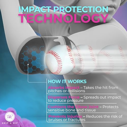 Drip & Rip Premium Youth Model Baseball and Softball Elbow Guard - Vice Vice Baby