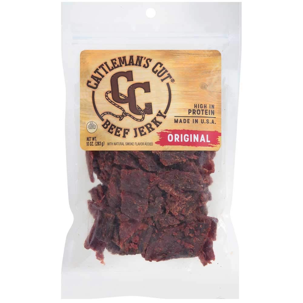 Lowreys Cattlemans Cut Original Beef Jerky, 10 Ounce -- 10 per case.