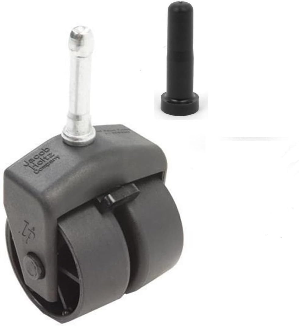 Set of 4 Locking Bed Frame Casters with Sockets