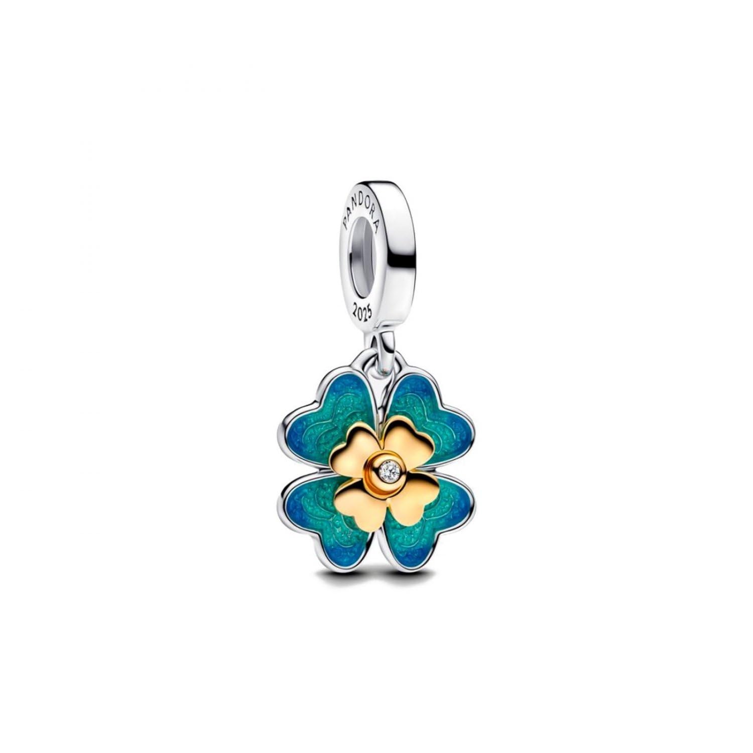 PANDORA Moments 763624C01 Klee-Anhänger Charme