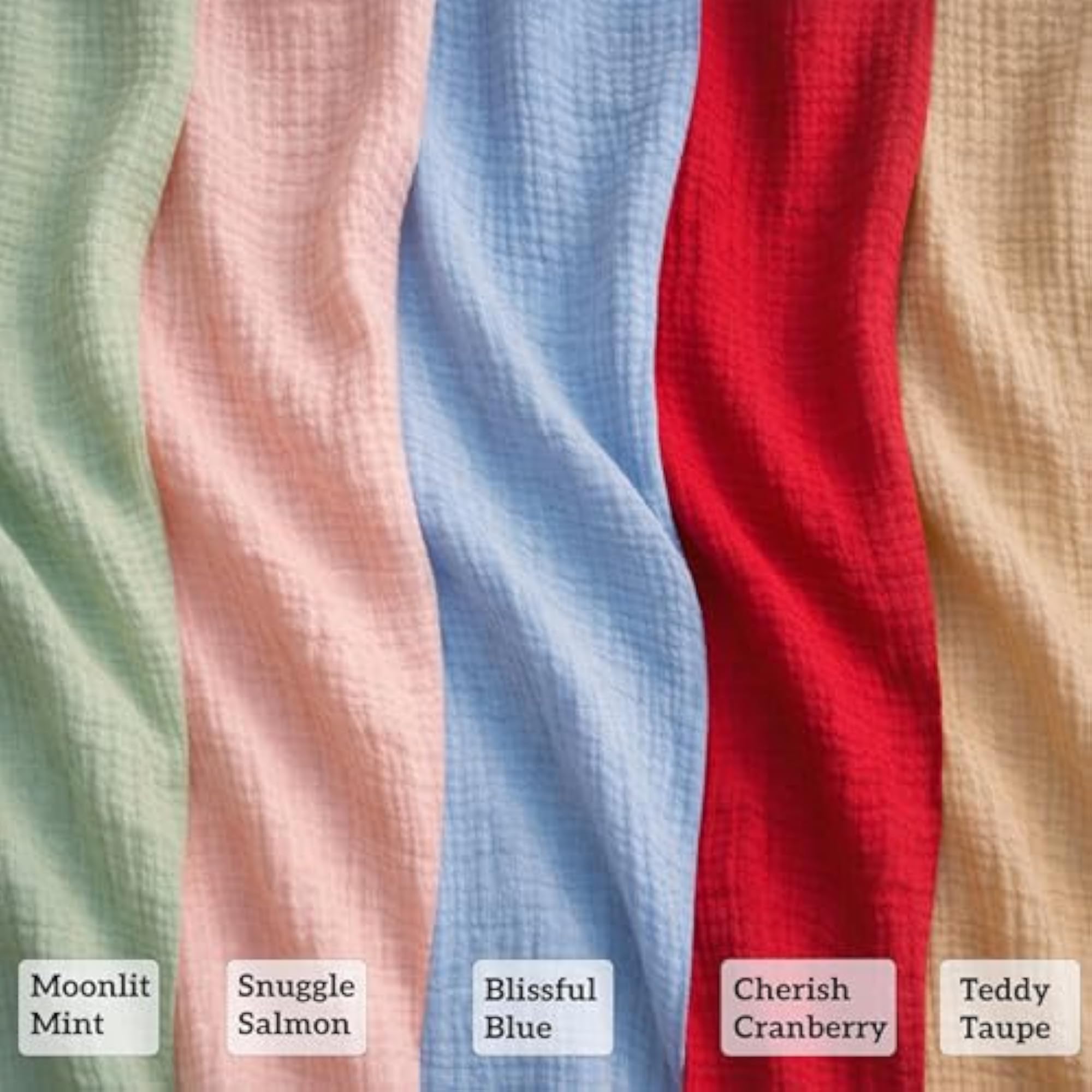 Muslin Baby Swaddle Blanket Set (2 Pack)