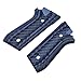 Guuun G10 Grips for Taurus PT92 Grip Compatible with PT 92/99/100/101 and Decocker Crosshatch Texture - Blue/Black