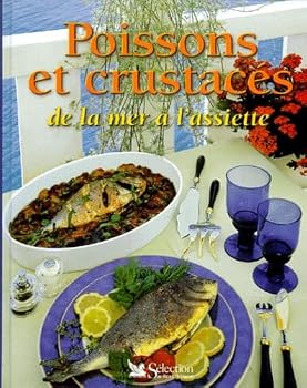 Paperback Poissons et crustacés de la mer à l'assiette [French] Book