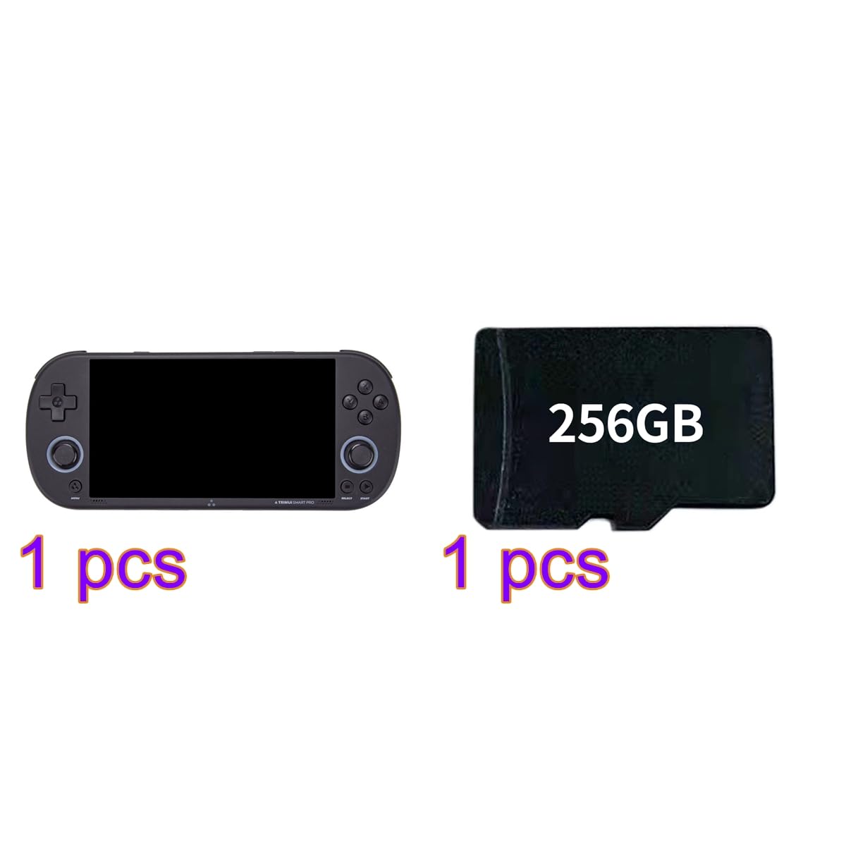 TRI SMART PRO Retro Handheld Spielkonsole, 4.96-Zoll IPS-Bildschirm Linux System Allwinner A133P Processor Retro Arcade Videospielkonsolen, Geschenke für Jungen & Erwachsene