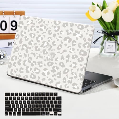 Coque MacBook Neo 13 2026 A3404 rigide léopard Funut