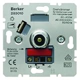 Dimmer Dreh/Druckkn Berker 283010 Drehdimmer 60-400W